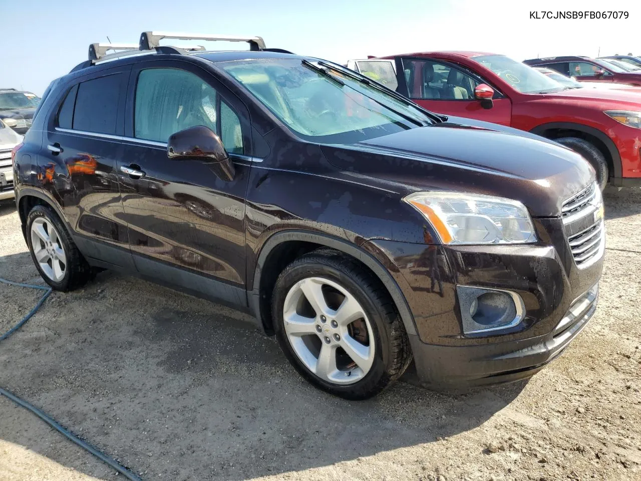 2015 Chevrolet Trax Ltz VIN: KL7CJNSB9FB067079 Lot: 74897424