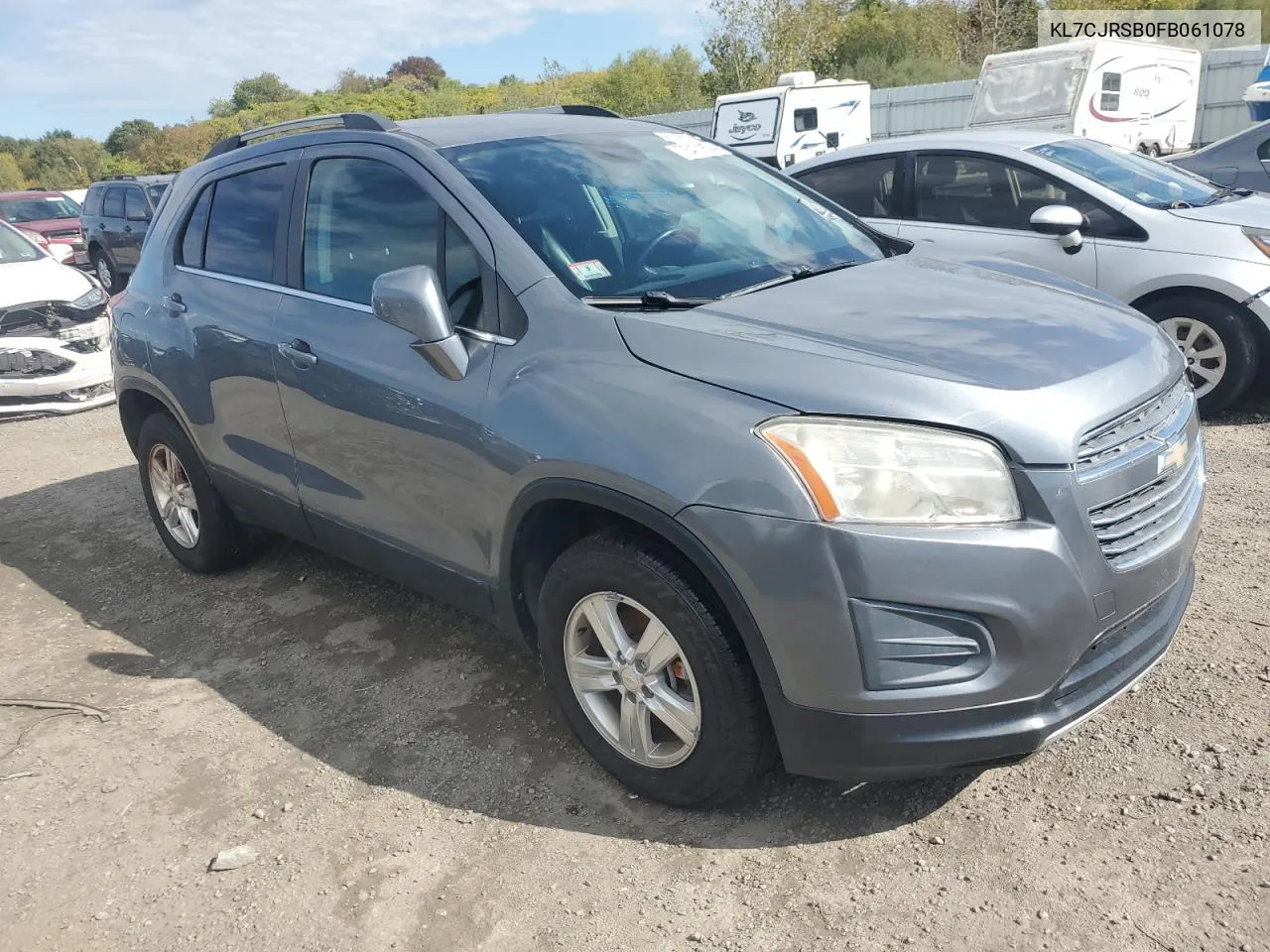 2015 Chevrolet Trax 1Lt VIN: KL7CJRSB0FB061078 Lot: 75471674