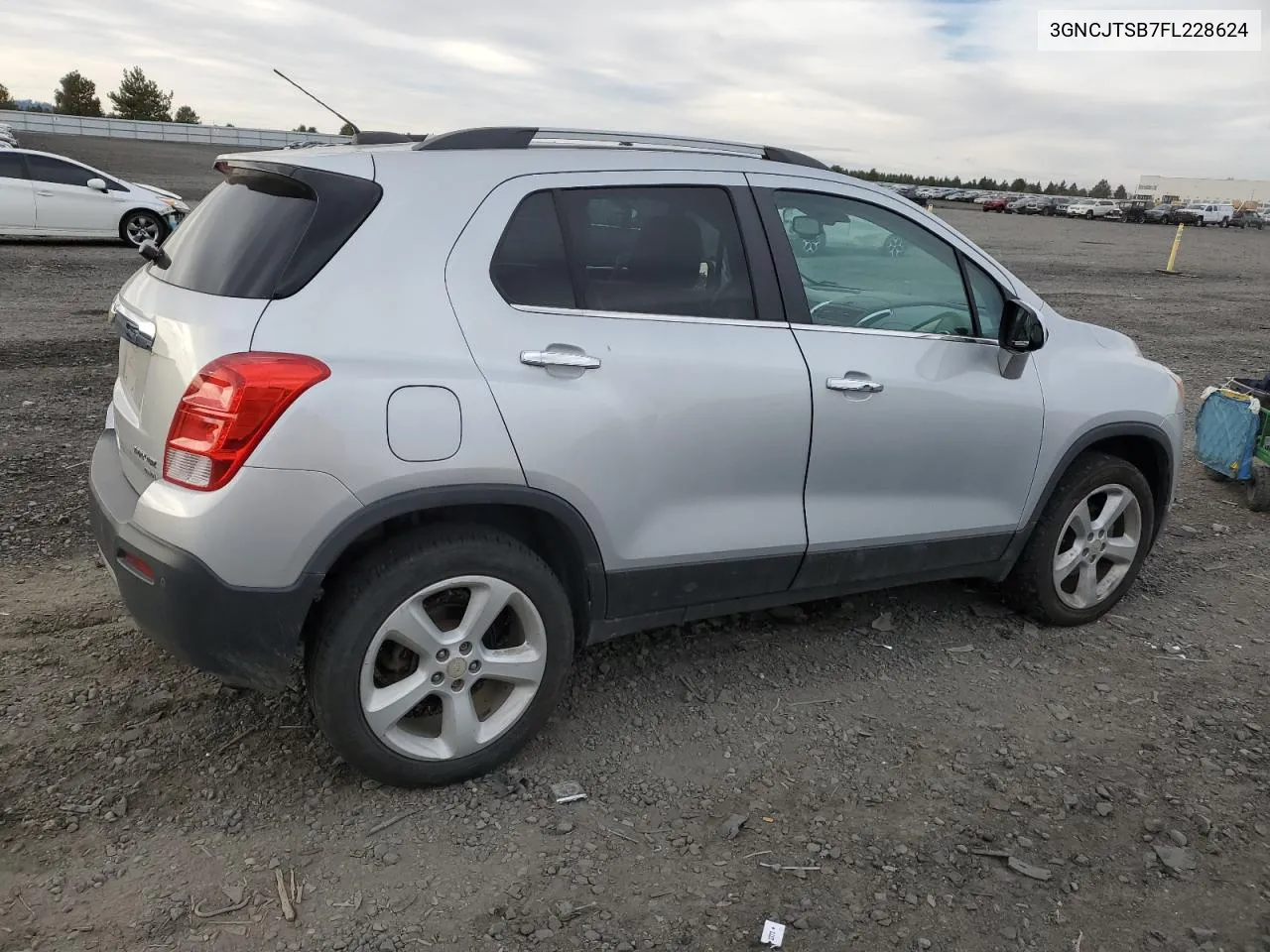 2015 Chevrolet Trax Ltz VIN: 3GNCJTSB7FL228624 Lot: 75475914