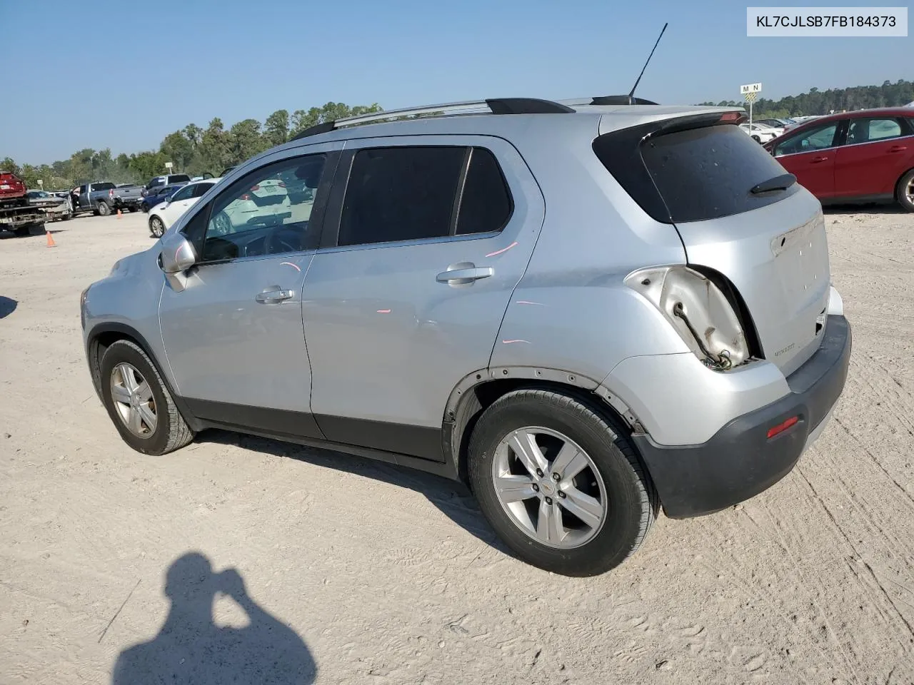 2015 Chevrolet Trax 1Lt VIN: KL7CJLSB7FB184373 Lot: 75519214