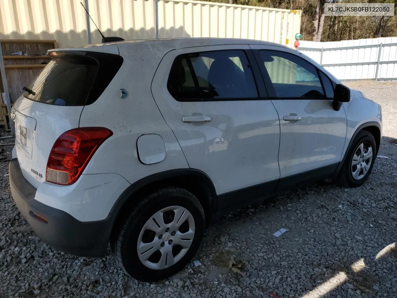 KL7CJKSB0FB122050 2015 Chevrolet Trax Ls