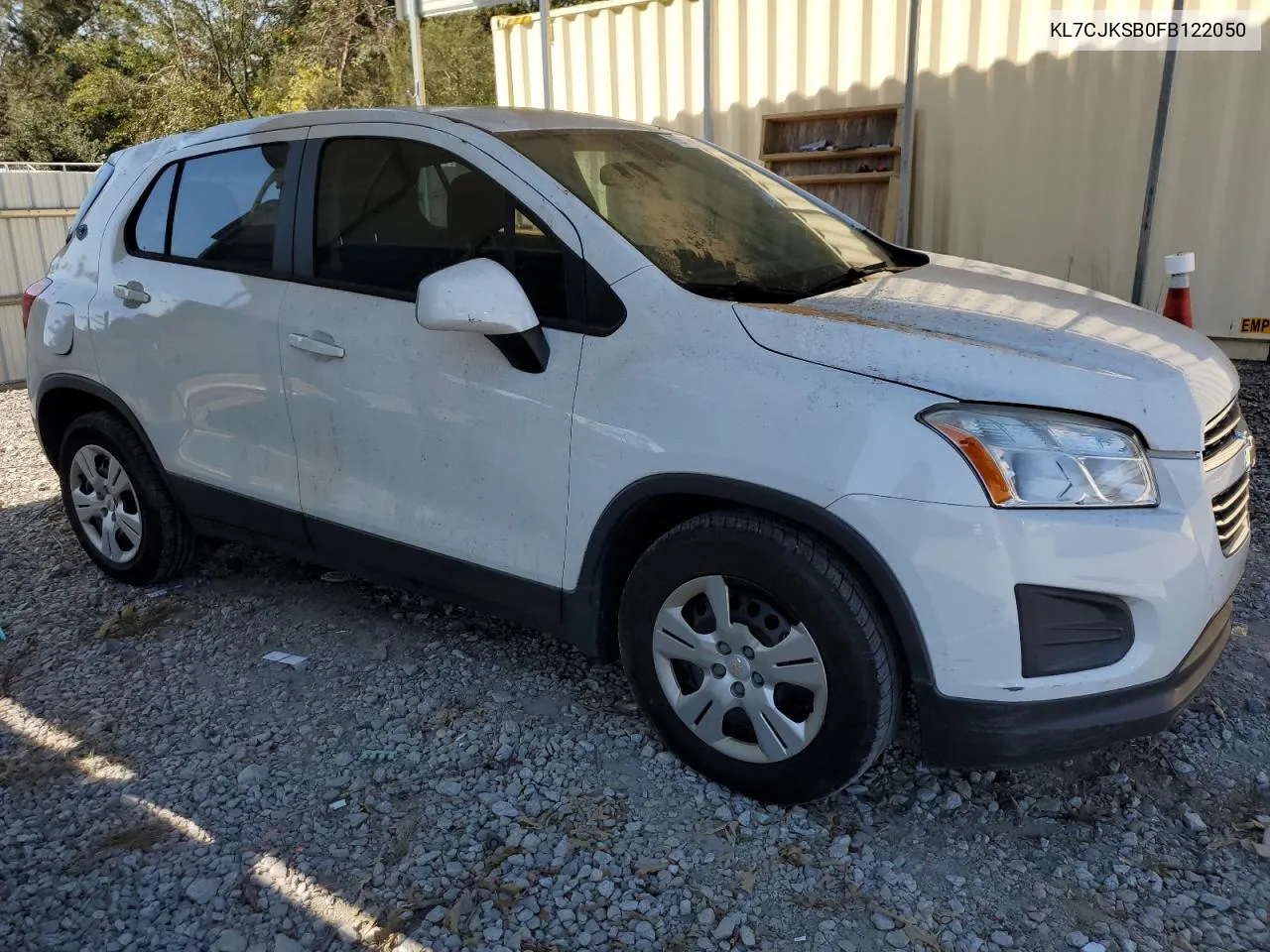 2015 Chevrolet Trax Ls VIN: KL7CJKSB0FB122050 Lot: 75529054