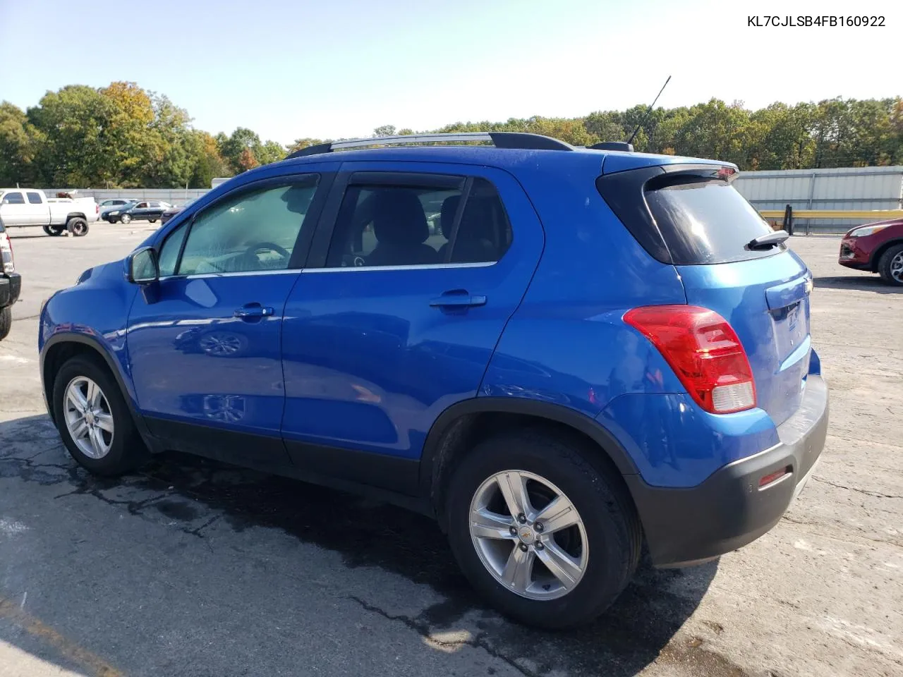 2015 Chevrolet Trax 1Lt VIN: KL7CJLSB4FB160922 Lot: 75683594