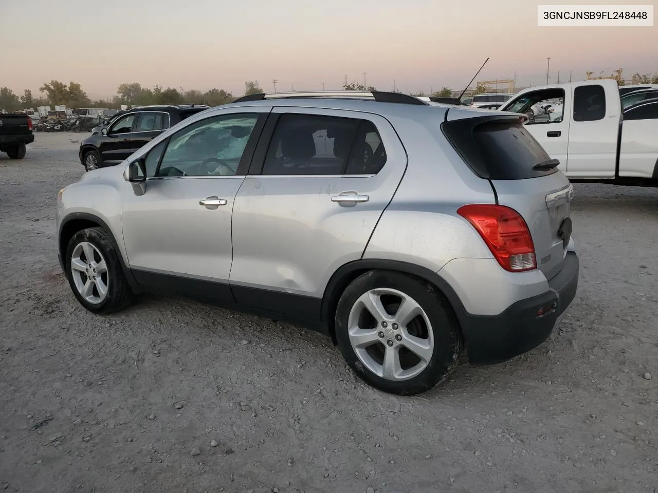 2015 Chevrolet Trax Ltz VIN: 3GNCJNSB9FL248448 Lot: 76180924