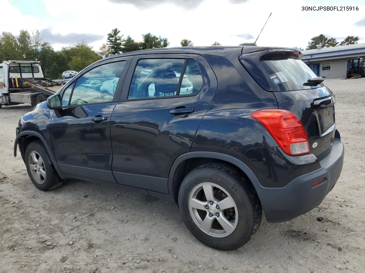 2015 Chevrolet Trax 1Ls VIN: 3GNCJPSB0FL215916 Lot: 76288434