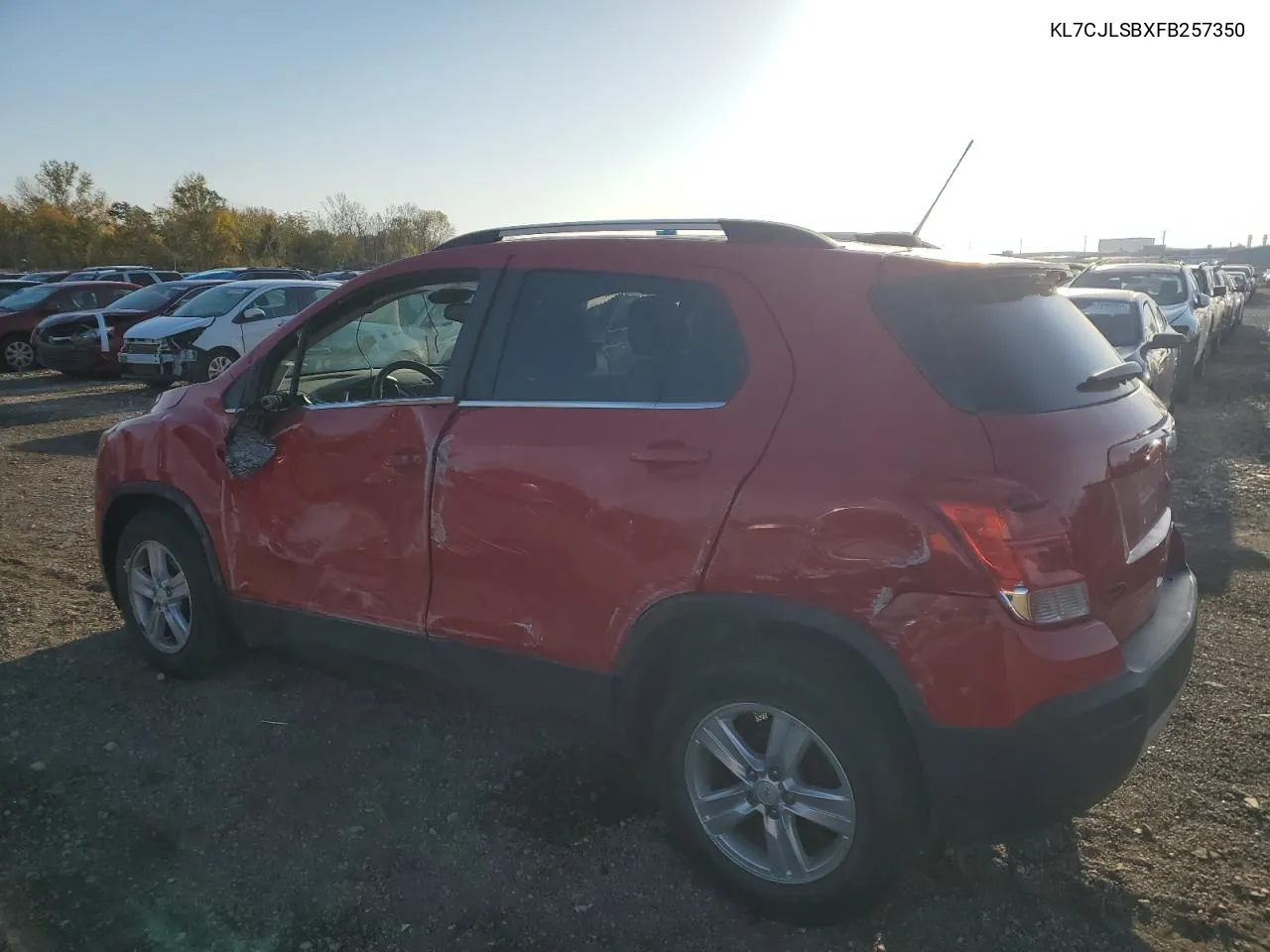 2015 Chevrolet Trax 1Lt VIN: KL7CJLSBXFB257350 Lot: 77138434