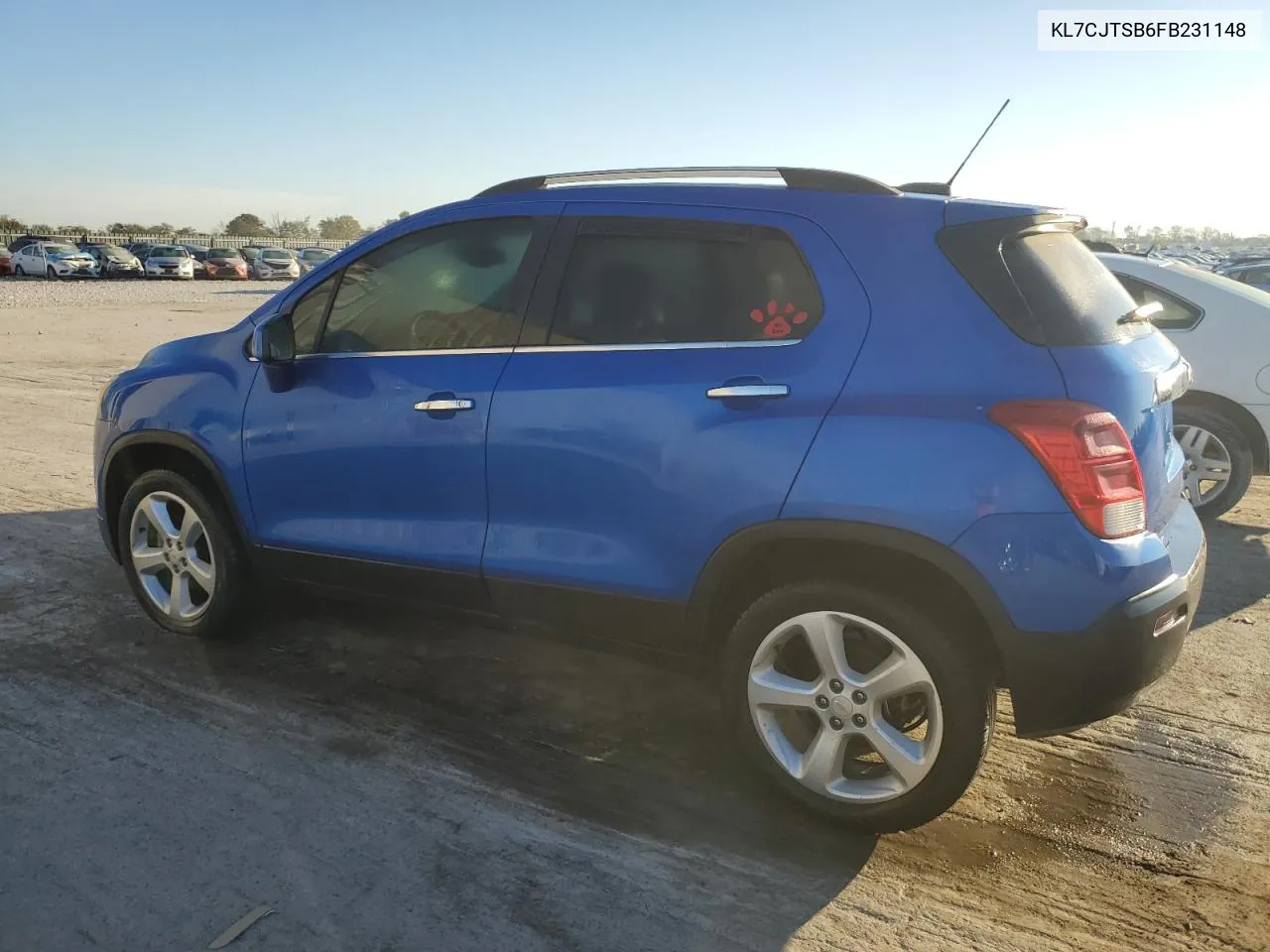 2015 Chevrolet Trax Ltz VIN: KL7CJTSB6FB231148 Lot: 77324864