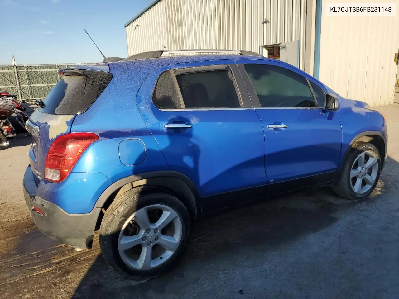 2015 Chevrolet Trax Ltz VIN: KL7CJTSB6FB231148 Lot: 77324864