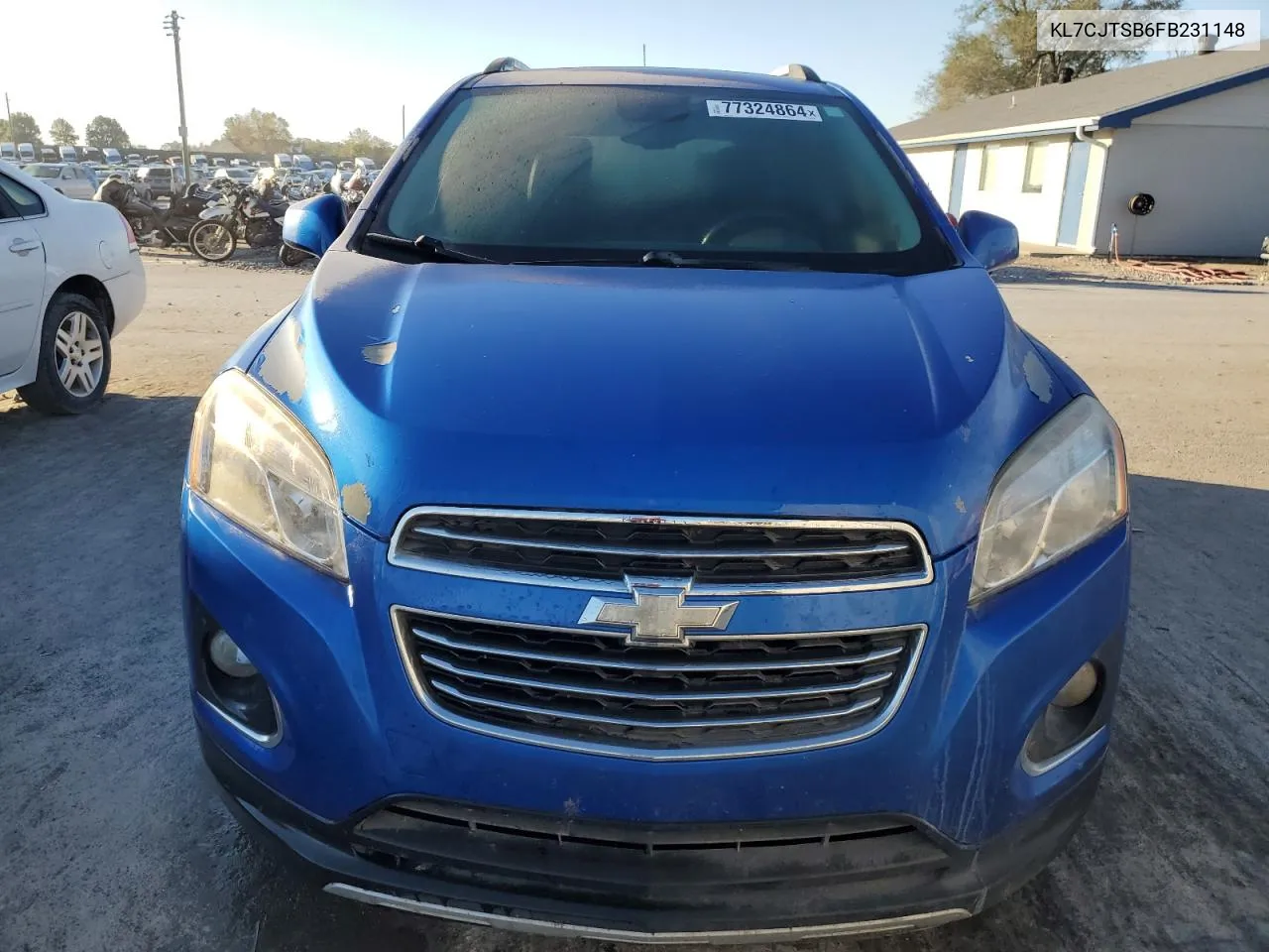 2015 Chevrolet Trax Ltz VIN: KL7CJTSB6FB231148 Lot: 77324864