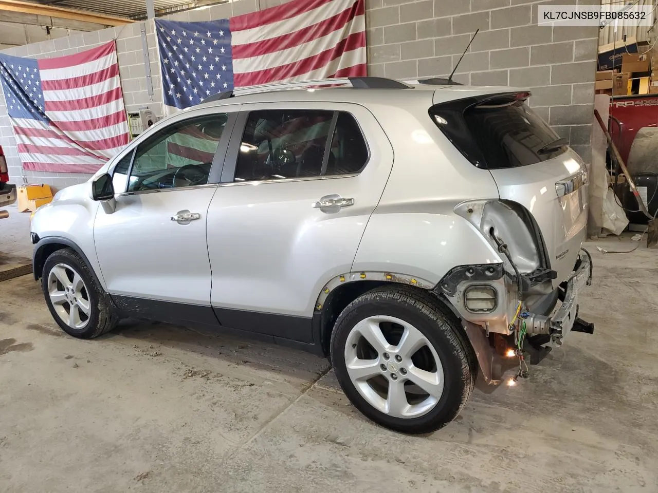 2015 Chevrolet Trax Ltz VIN: KL7CJNSB9FB085632 Lot: 77697584