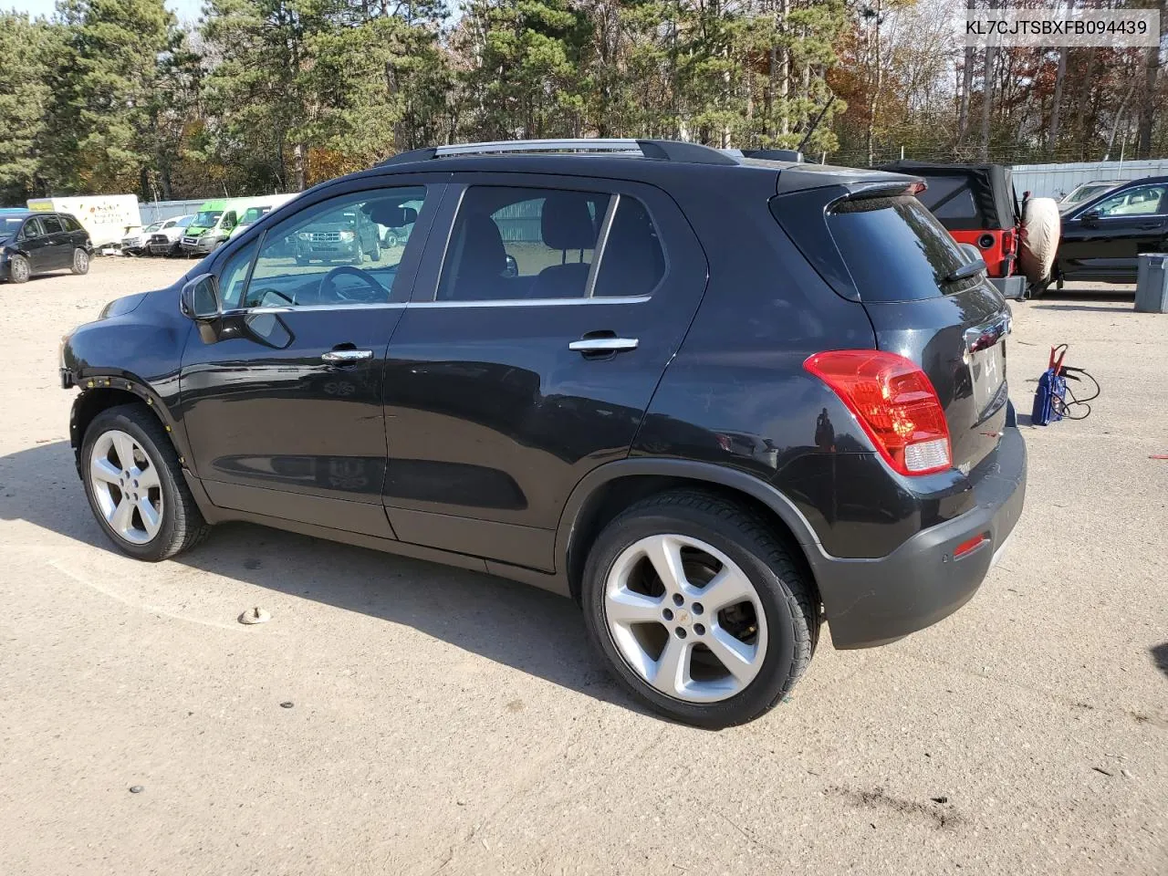 2015 Chevrolet Trax Ltz VIN: KL7CJTSBXFB094439 Lot: 78013824