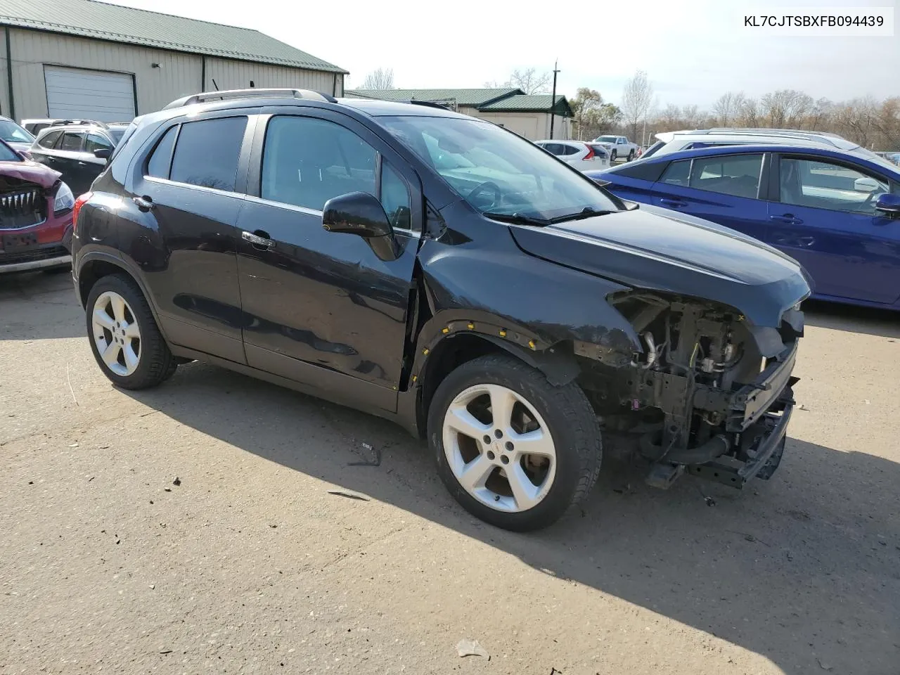 2015 Chevrolet Trax Ltz VIN: KL7CJTSBXFB094439 Lot: 78013824