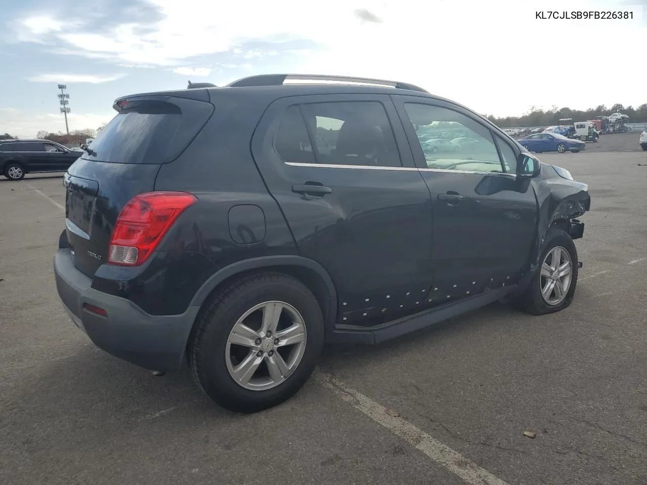 KL7CJLSB9FB226381 2015 Chevrolet Trax 1Lt