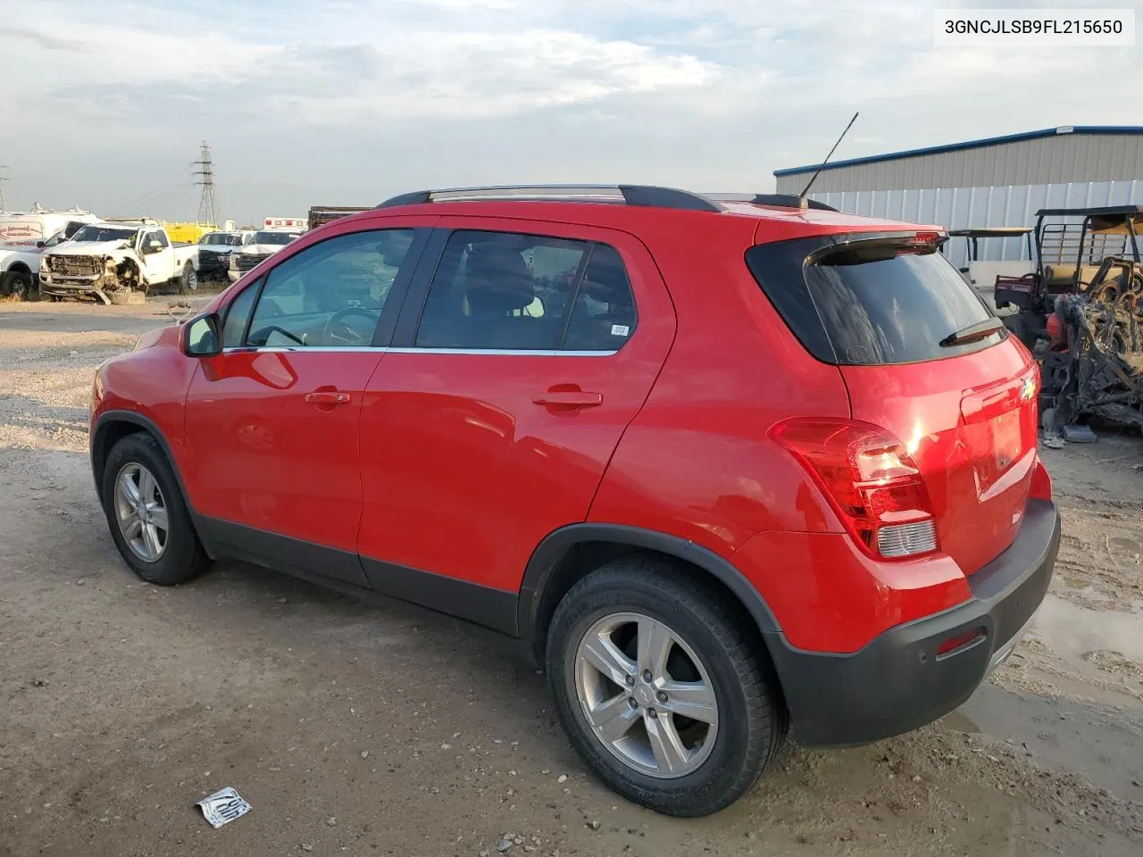 2015 Chevrolet Trax 1Lt VIN: 3GNCJLSB9FL215650 Lot: 78653024