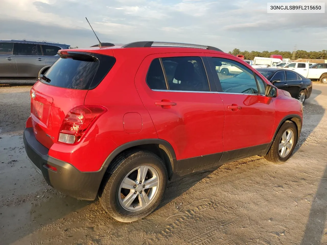 2015 Chevrolet Trax 1Lt VIN: 3GNCJLSB9FL215650 Lot: 78653024