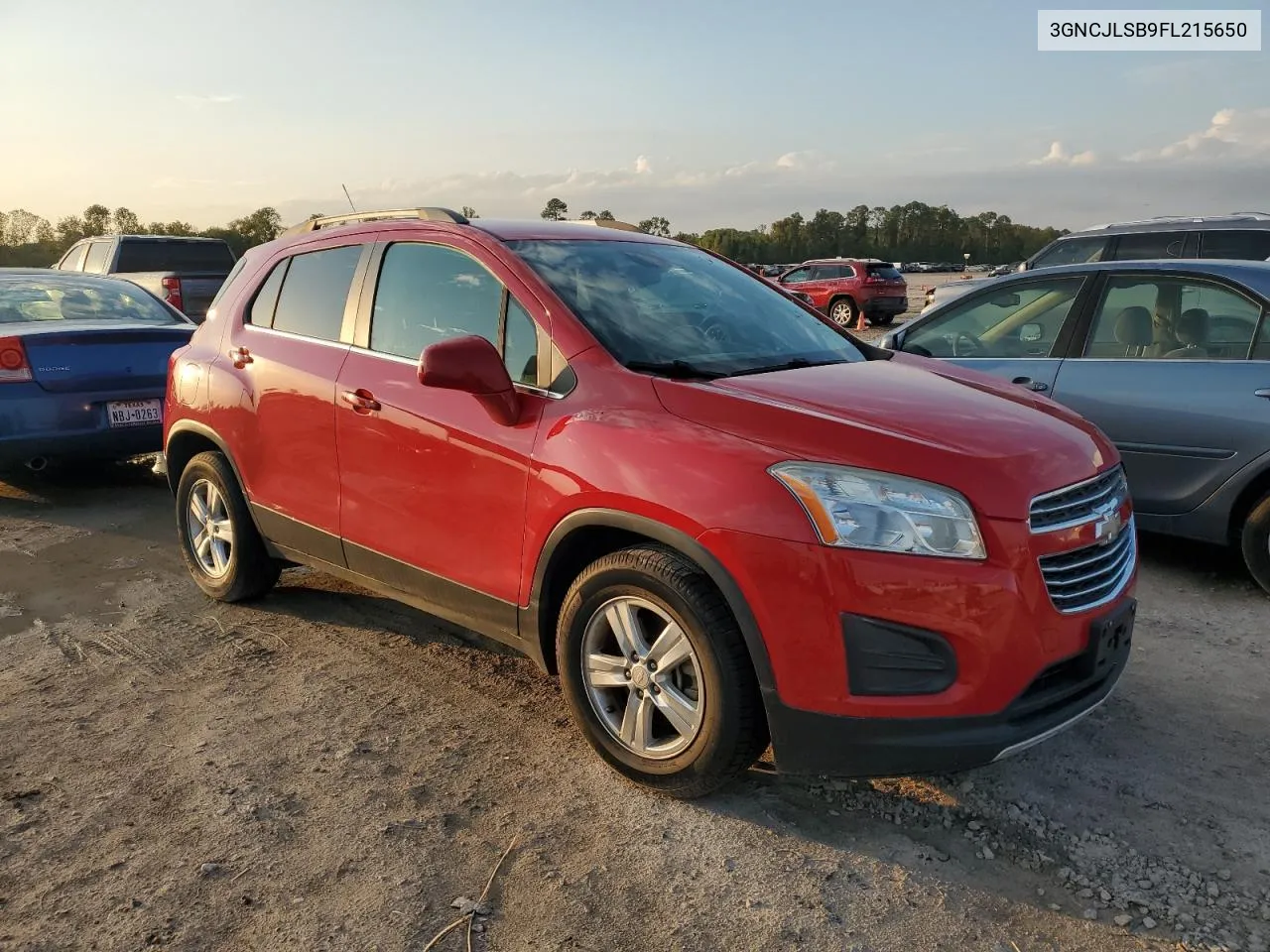 2015 Chevrolet Trax 1Lt VIN: 3GNCJLSB9FL215650 Lot: 78653024