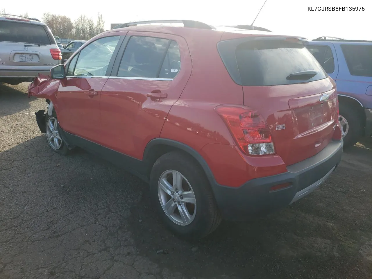 2015 Chevrolet Trax 1Lt VIN: KL7CJRSB8FB135976 Lot: 79164874