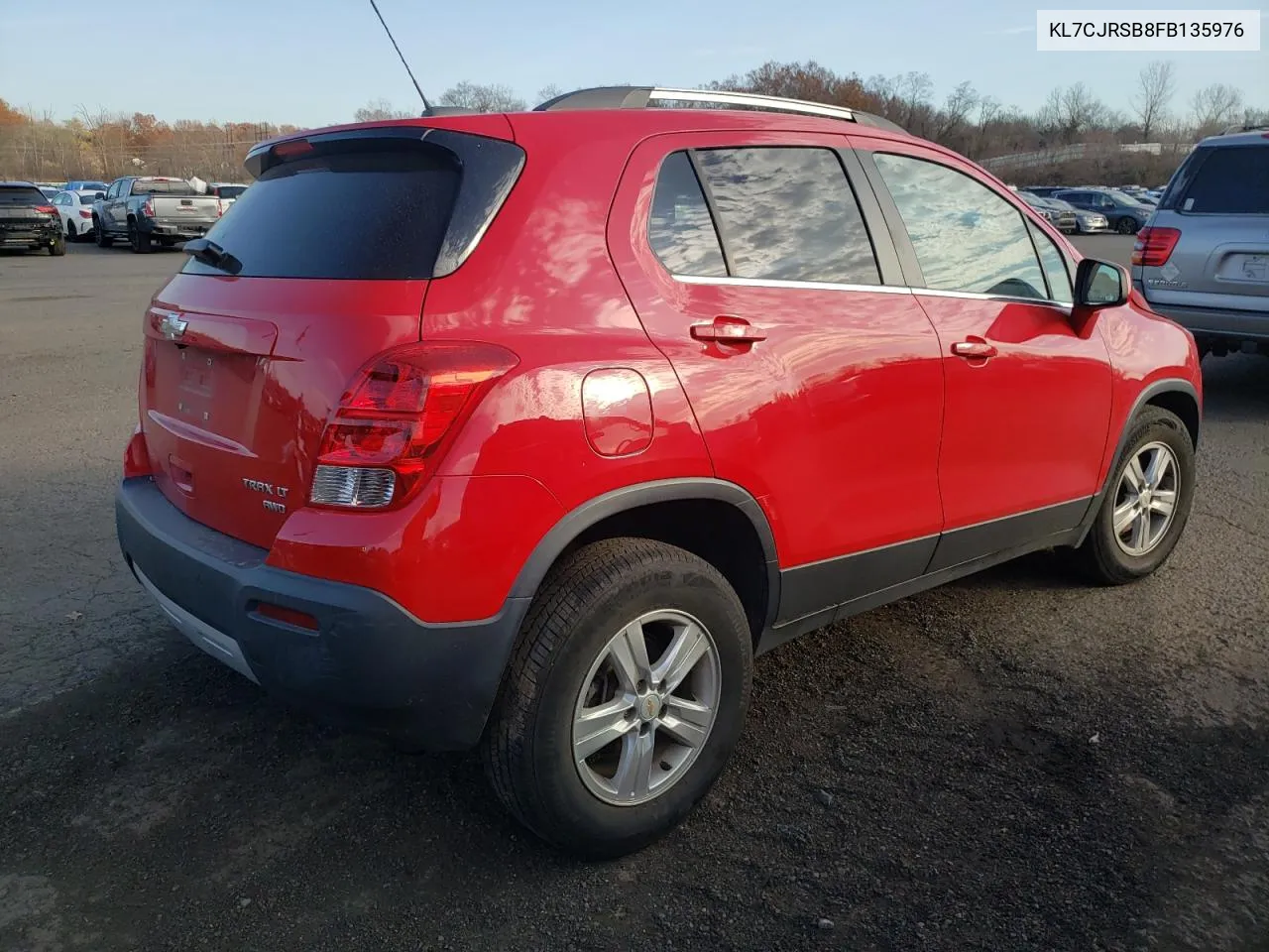 2015 Chevrolet Trax 1Lt VIN: KL7CJRSB8FB135976 Lot: 79164874