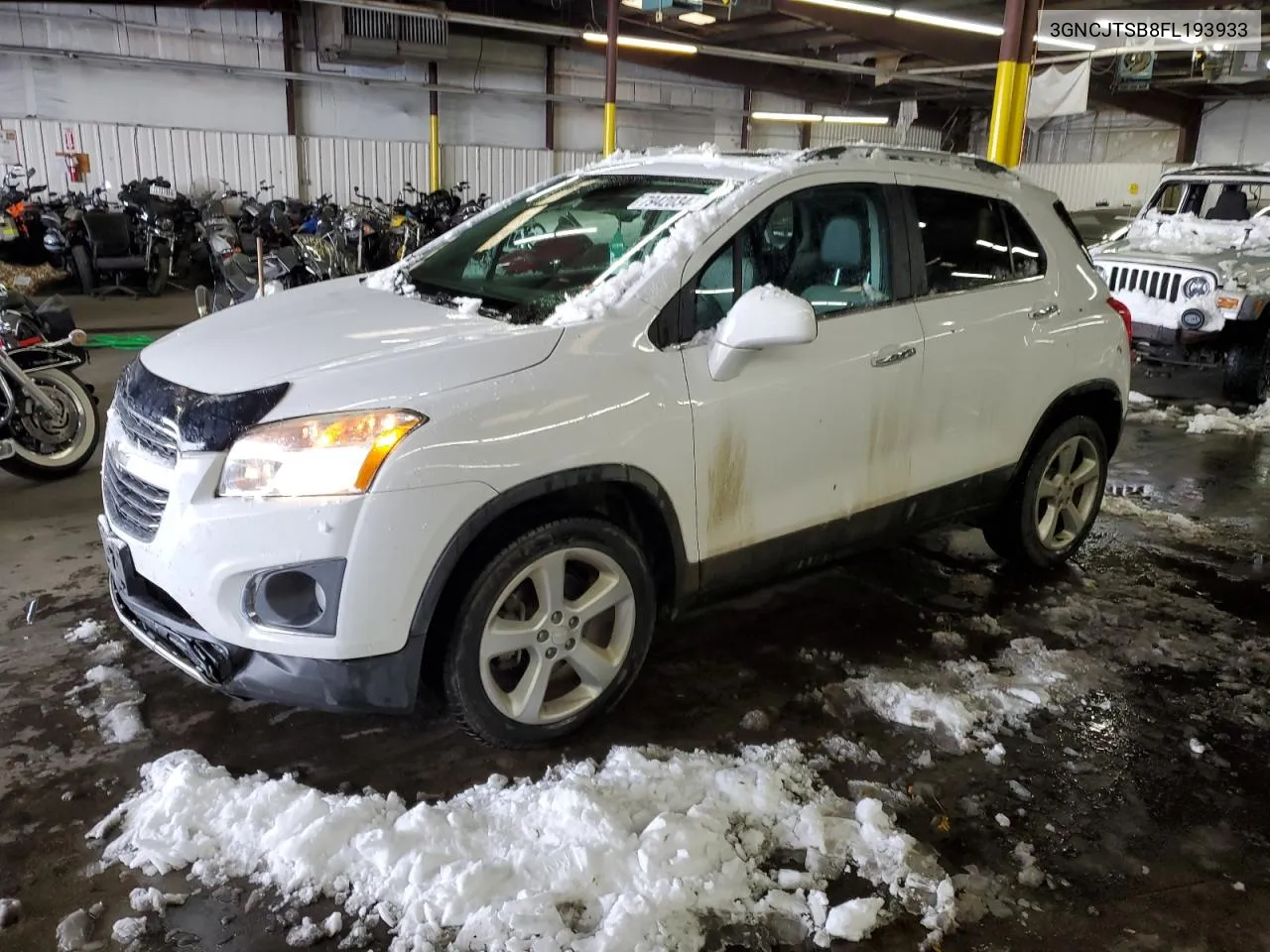 3GNCJTSB8FL193933 2015 Chevrolet Trax Ltz