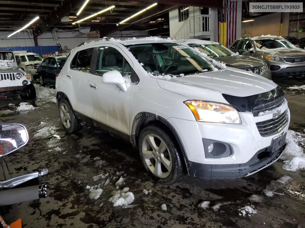 3GNCJTSB8FL193933 2015 Chevrolet Trax Ltz