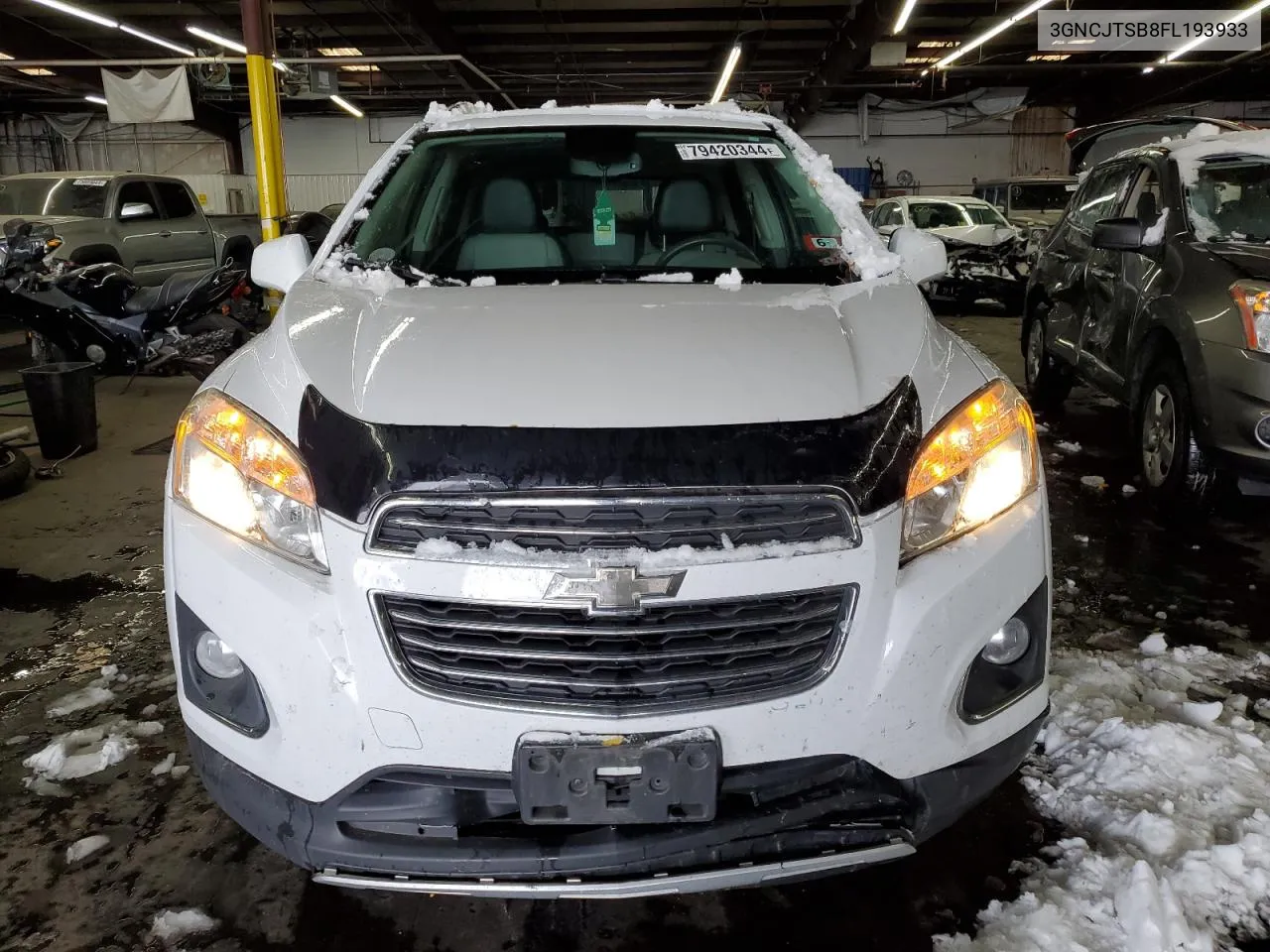 3GNCJTSB8FL193933 2015 Chevrolet Trax Ltz