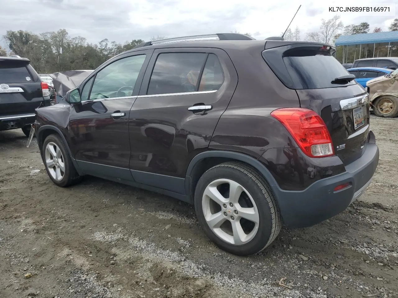 2015 Chevrolet Trax Ltz VIN: KL7CJNSB9FB166971 Lot: 79676074