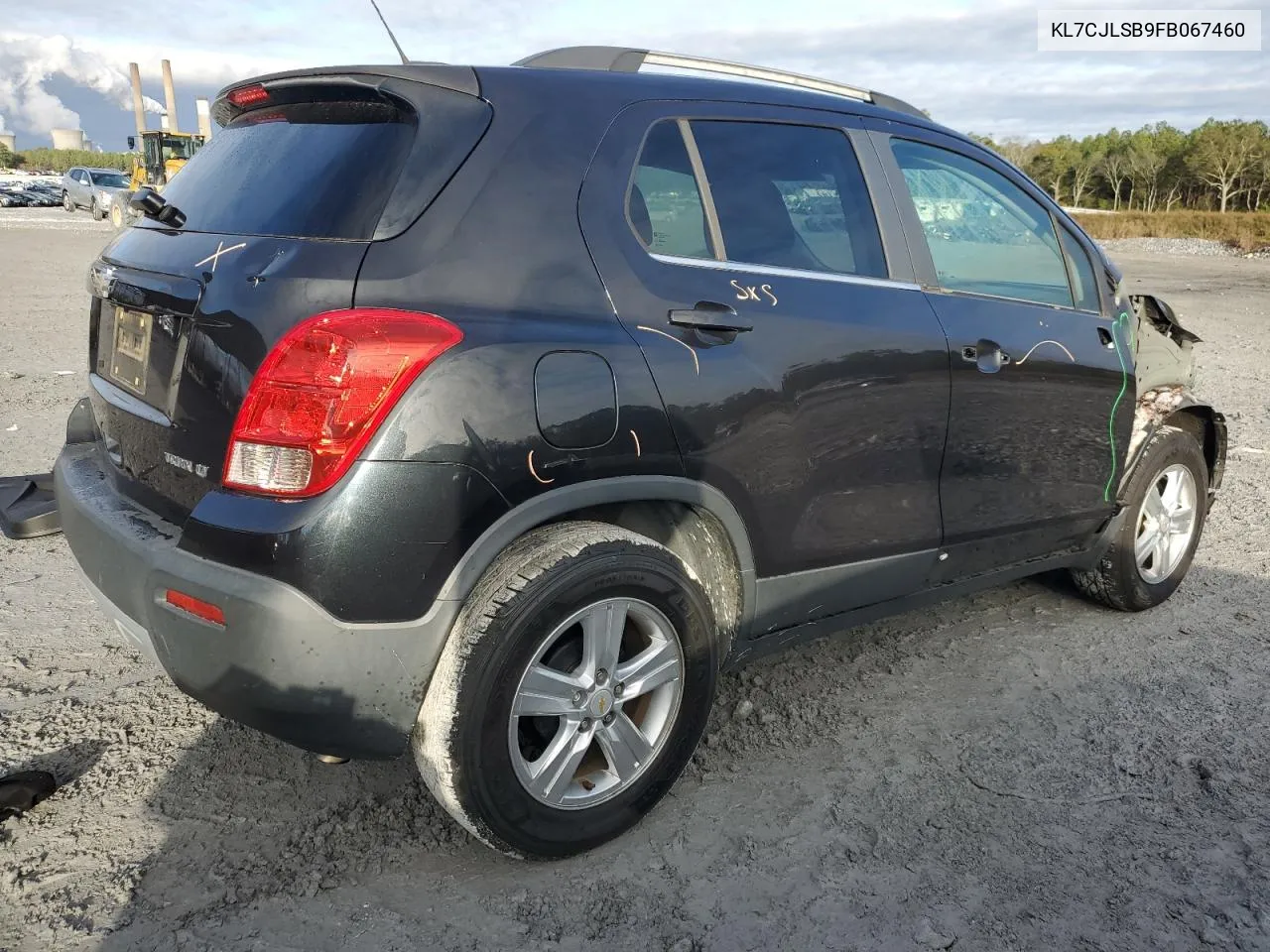 2015 Chevrolet Trax 1Lt VIN: KL7CJLSB9FB067460 Lot: 80472594