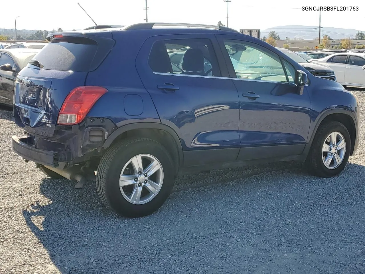 2015 Chevrolet Trax 1Lt VIN: 3GNCJRSB3FL201763 Lot: 80795584