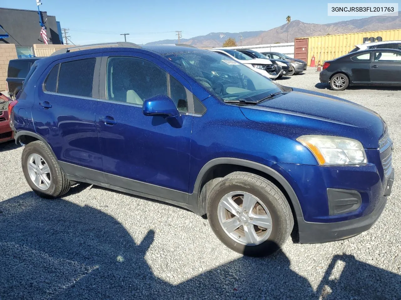 2015 Chevrolet Trax 1Lt VIN: 3GNCJRSB3FL201763 Lot: 80795584