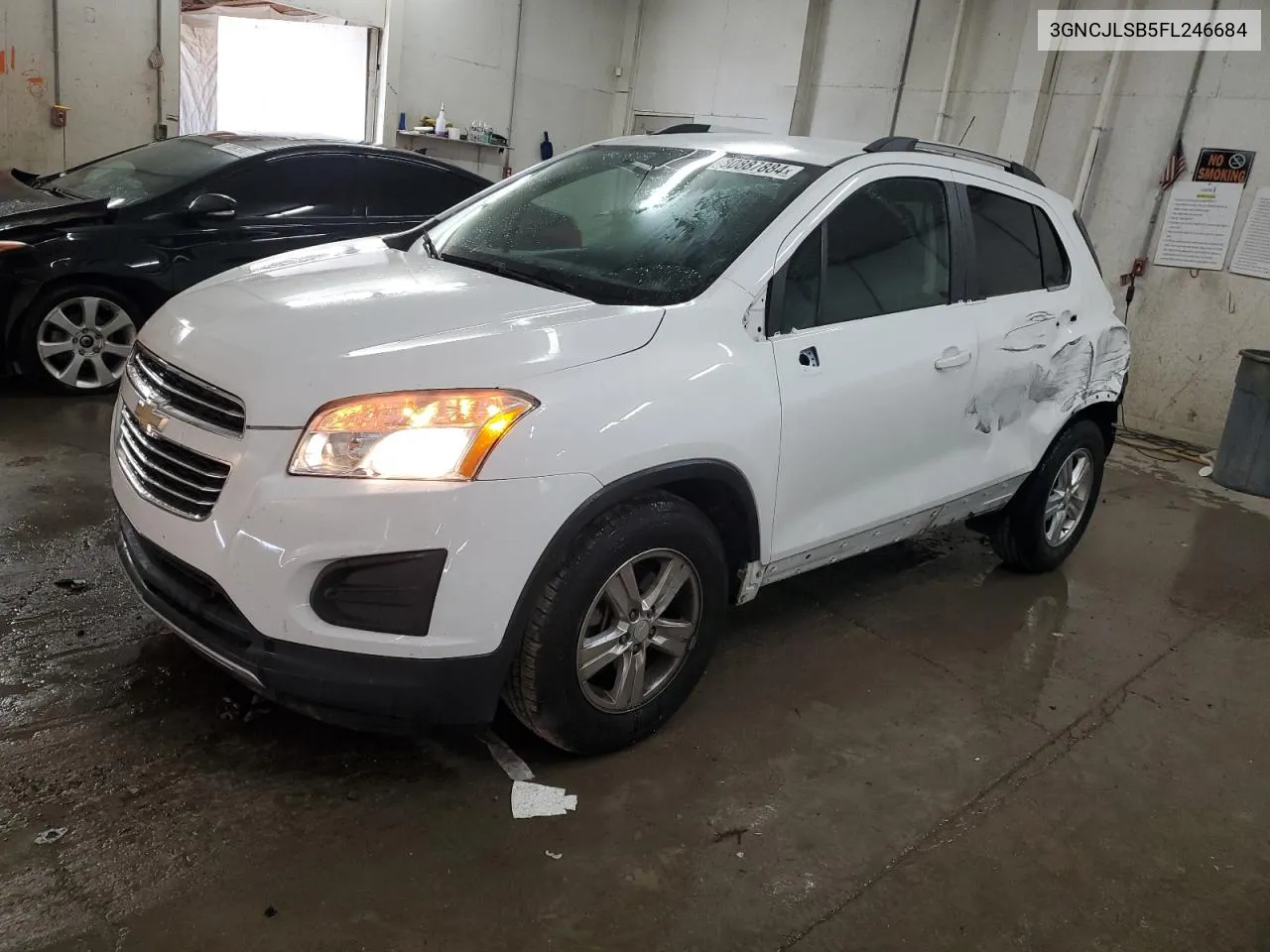 2015 Chevrolet Trax 1Lt VIN: 3GNCJLSB5FL246684 Lot: 80887884