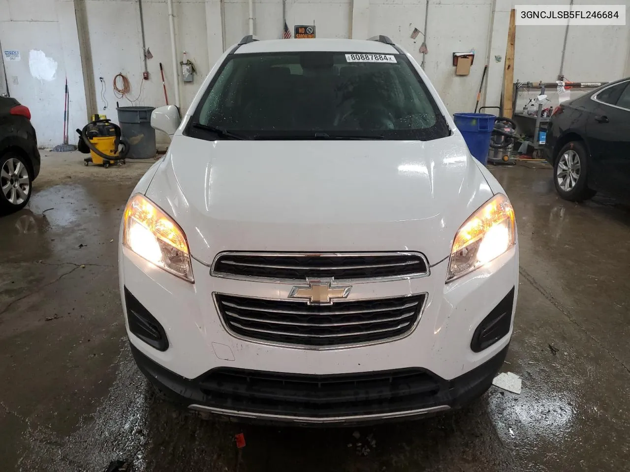 2015 Chevrolet Trax 1Lt VIN: 3GNCJLSB5FL246684 Lot: 80887884