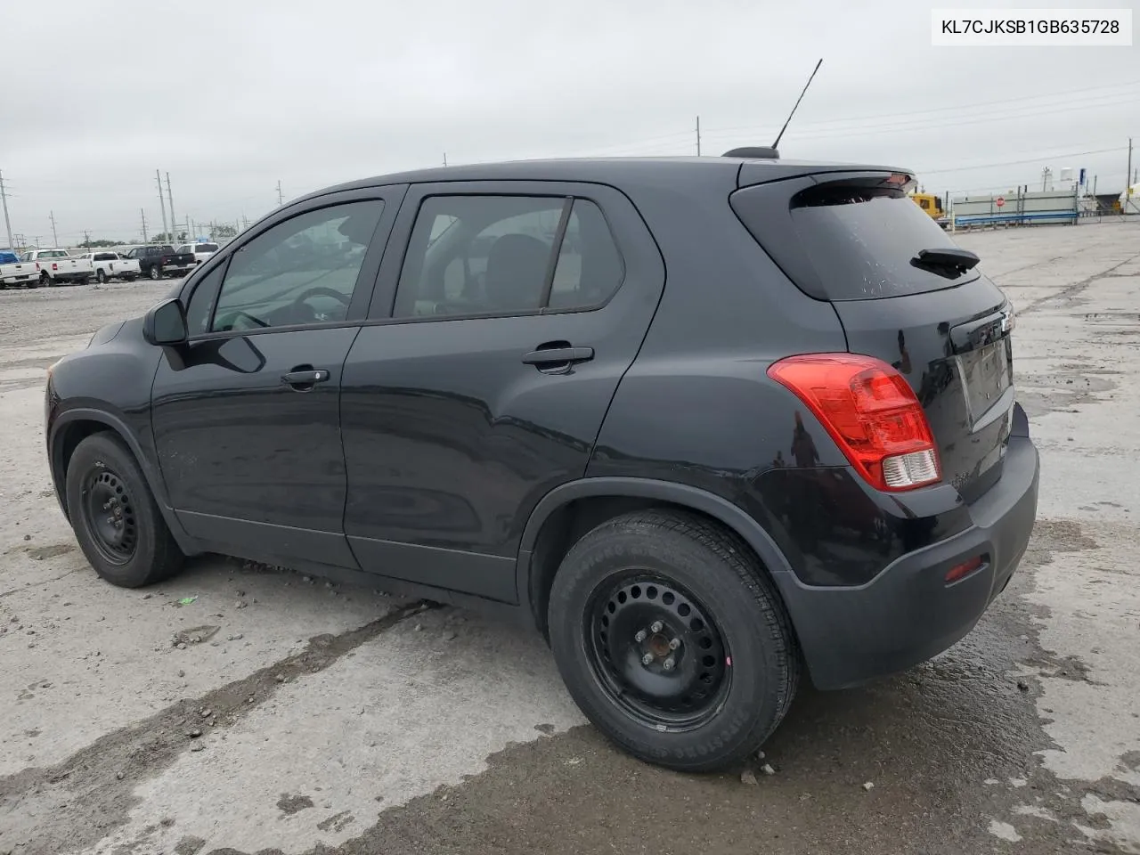 2016 Chevrolet Trax Ls VIN: KL7CJKSB1GB635728 Lot: 53614624