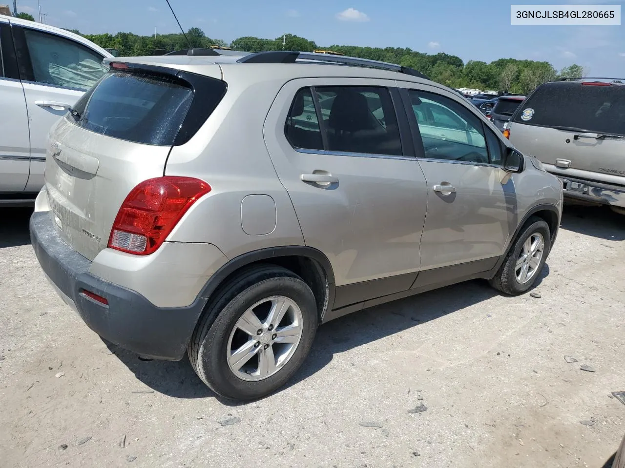 2016 Chevrolet Trax 1Lt VIN: 3GNCJLSB4GL280665 Lot: 57748113