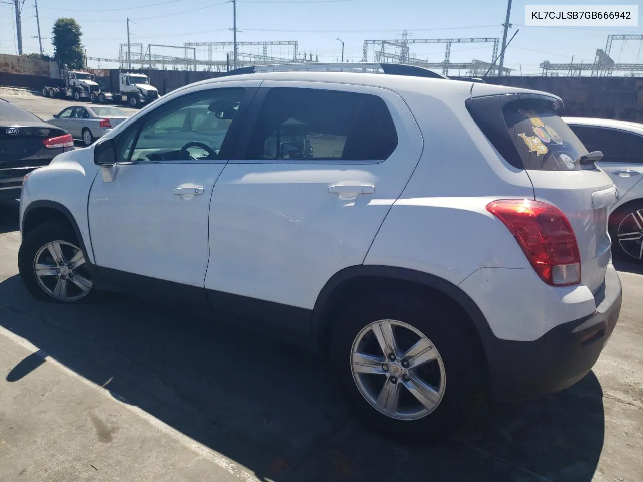 2016 Chevrolet Trax 1Lt VIN: KL7CJLSB7GB666942 Lot: 57989444