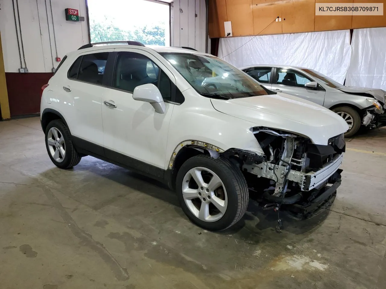 2016 Chevrolet Trax Ltz VIN: KL7CJRSB3GB709871 Lot: 60272094