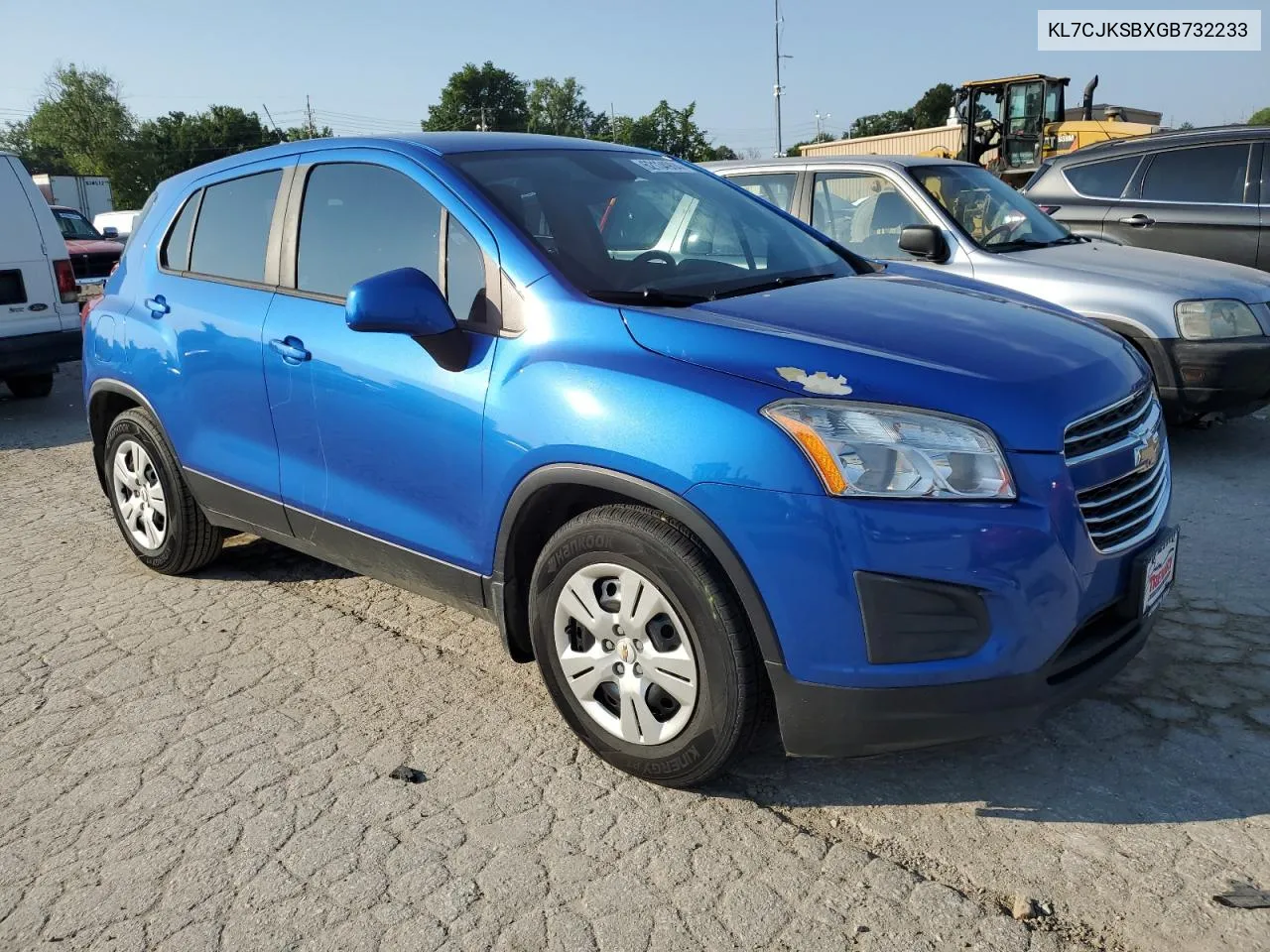 KL7CJKSBXGB732233 2016 Chevrolet Trax Ls