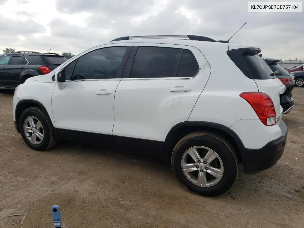 2016 Chevrolet Trax 1Lt VIN: KL7CJPSB7GB757104 Lot: 62742744