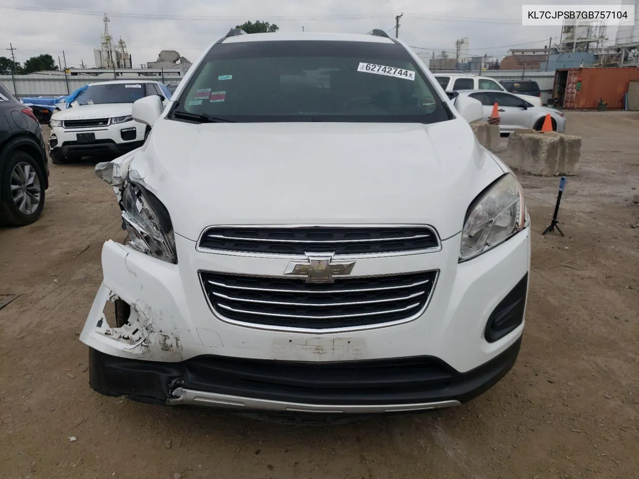 KL7CJPSB7GB757104 2016 Chevrolet Trax 1Lt