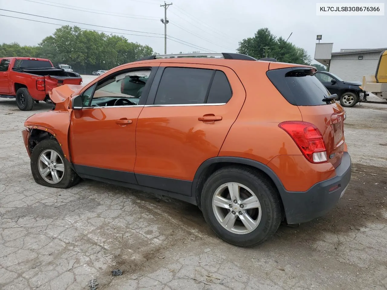 2016 Chevrolet Trax 1Lt VIN: KL7CJLSB3GB676366 Lot: 63779004