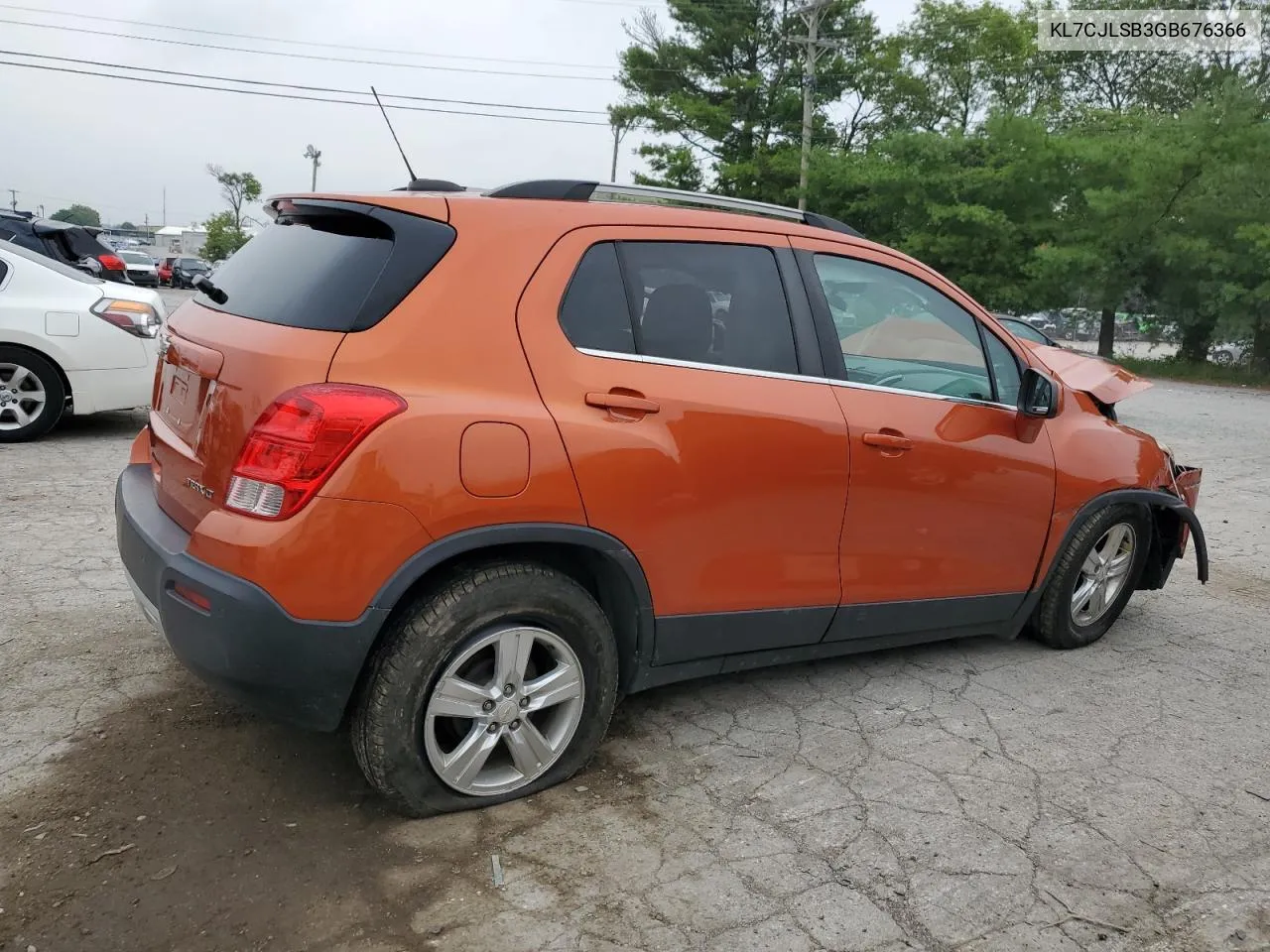 2016 Chevrolet Trax 1Lt VIN: KL7CJLSB3GB676366 Lot: 63779004