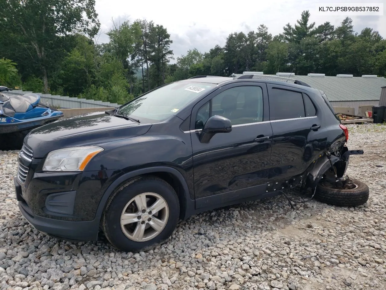 2016 Chevrolet Trax 1Lt VIN: KL7CJPSB9GB537852 Lot: 64399584