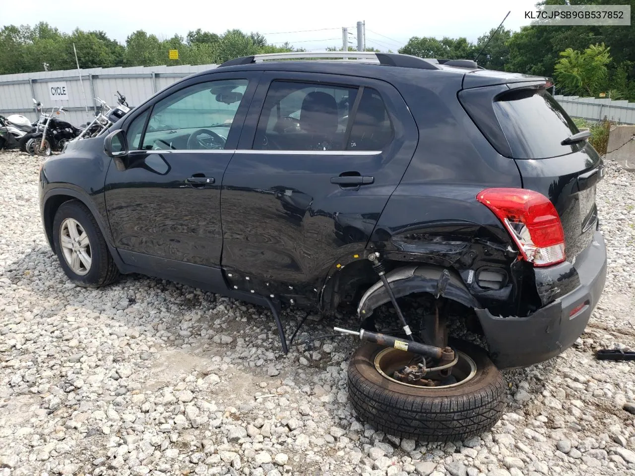 2016 Chevrolet Trax 1Lt VIN: KL7CJPSB9GB537852 Lot: 64399584