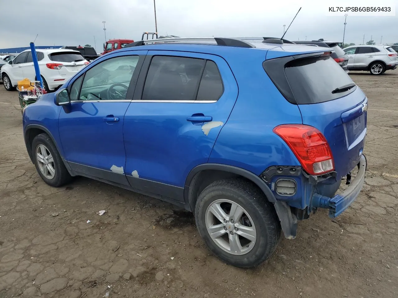 KL7CJPSB6GB569433 2016 Chevrolet Trax 1Lt