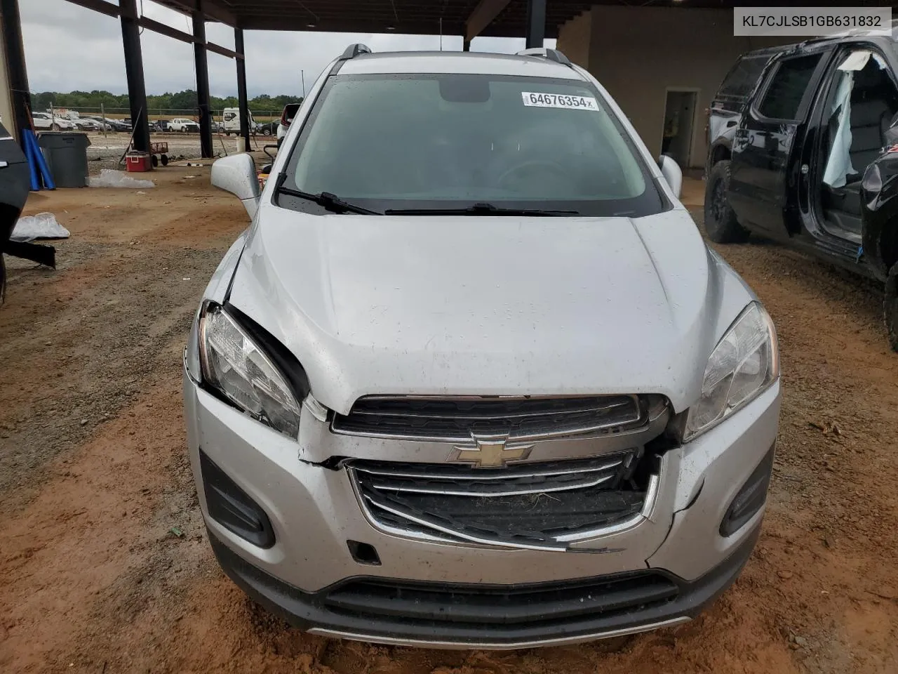 2016 Chevrolet Trax 1Lt VIN: KL7CJLSB1GB631832 Lot: 64676354