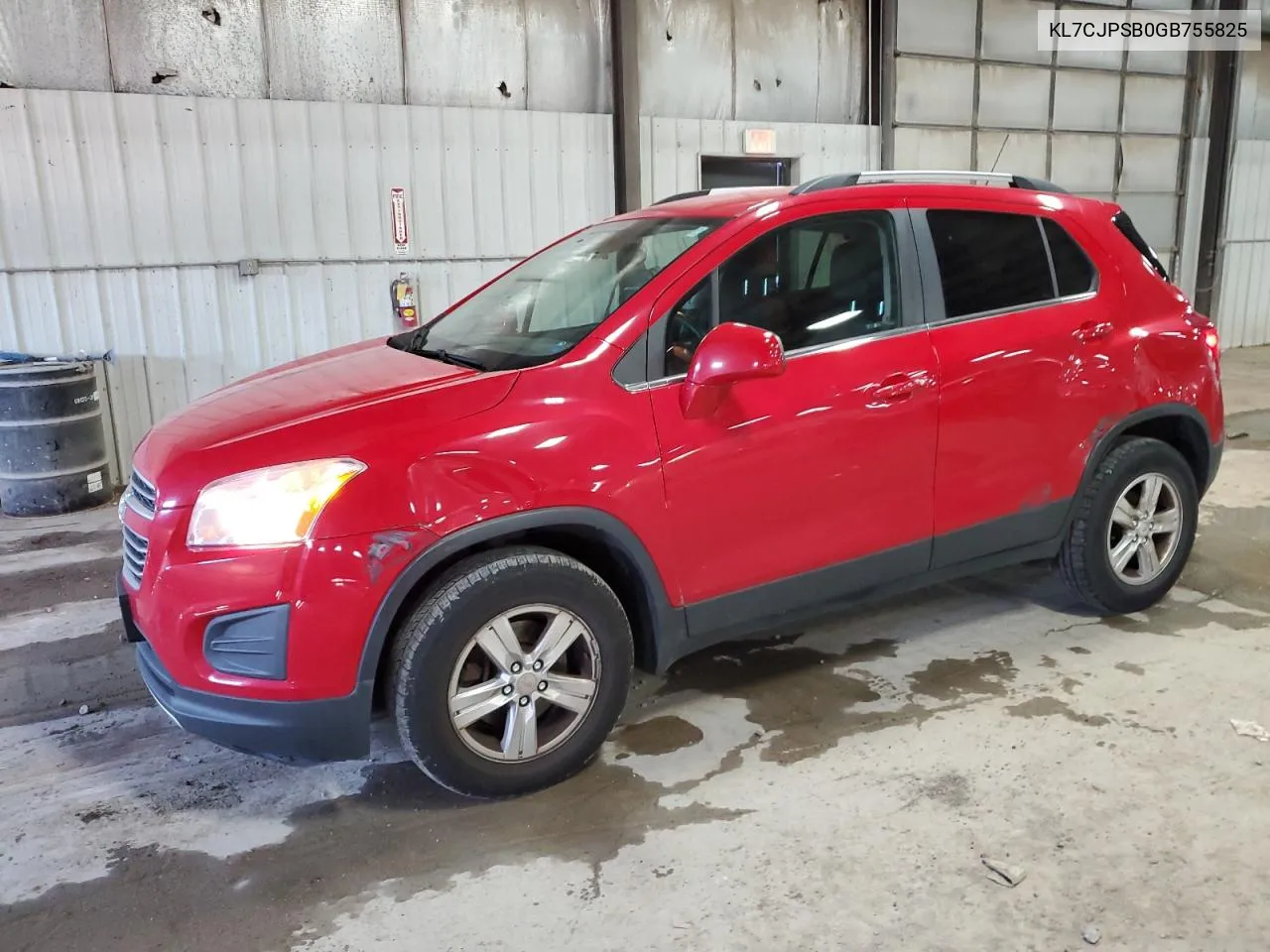 KL7CJPSB0GB755825 2016 Chevrolet Trax 1Lt