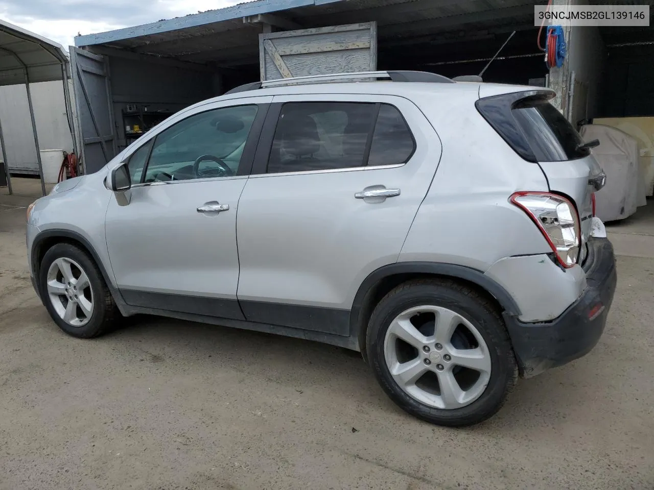 2016 Chevrolet Trax Ltz VIN: 3GNCJMSB2GL139146 Lot: 65604804