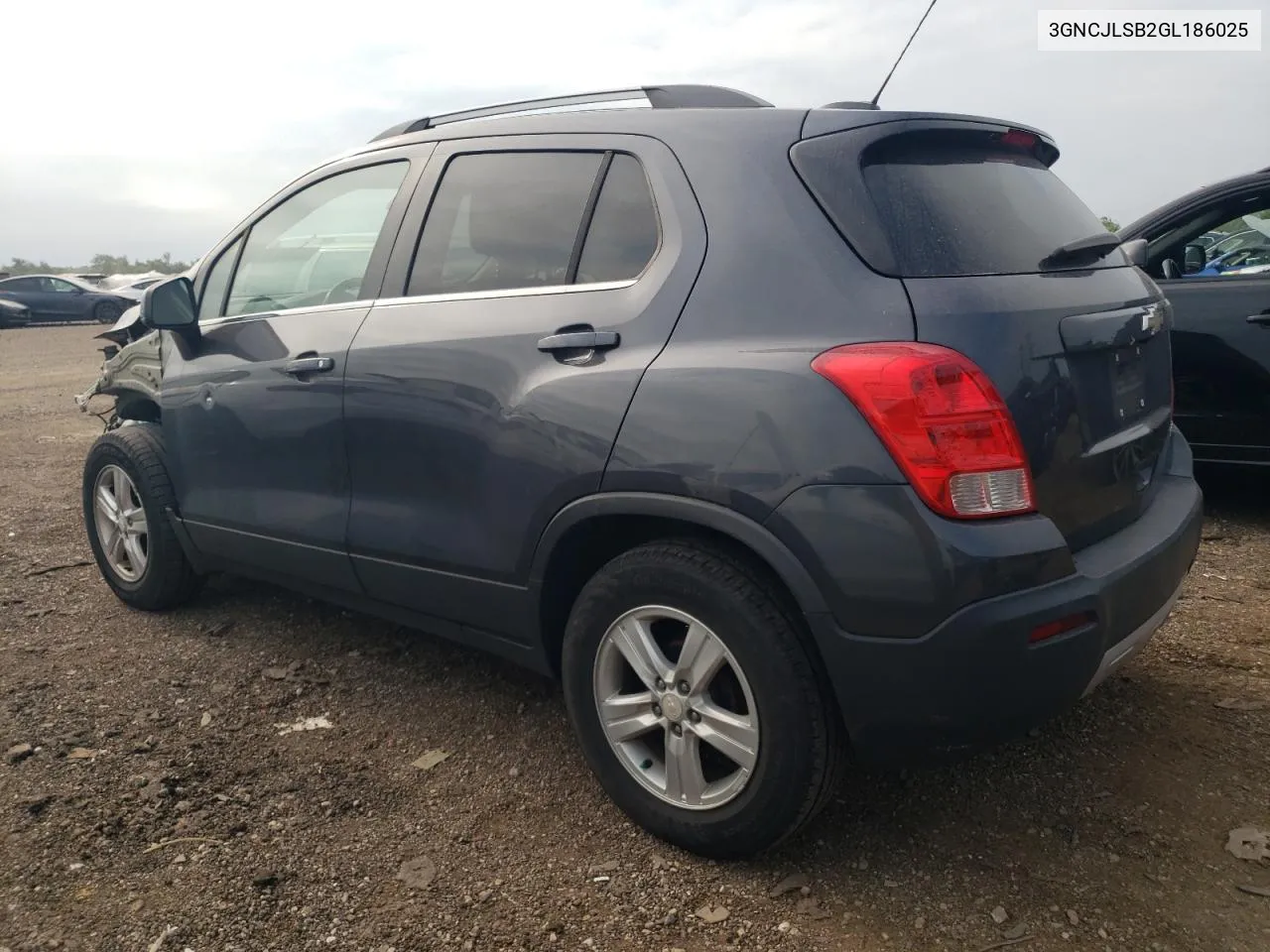 2016 Chevrolet Trax 1Lt VIN: 3GNCJLSB2GL186025 Lot: 65703794