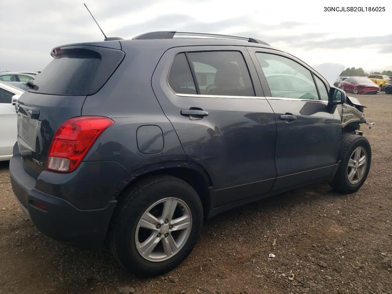 2016 Chevrolet Trax 1Lt VIN: 3GNCJLSB2GL186025 Lot: 65703794