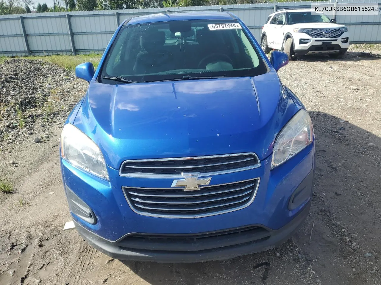 KL7CJKSB6GB615524 2016 Chevrolet Trax Ls