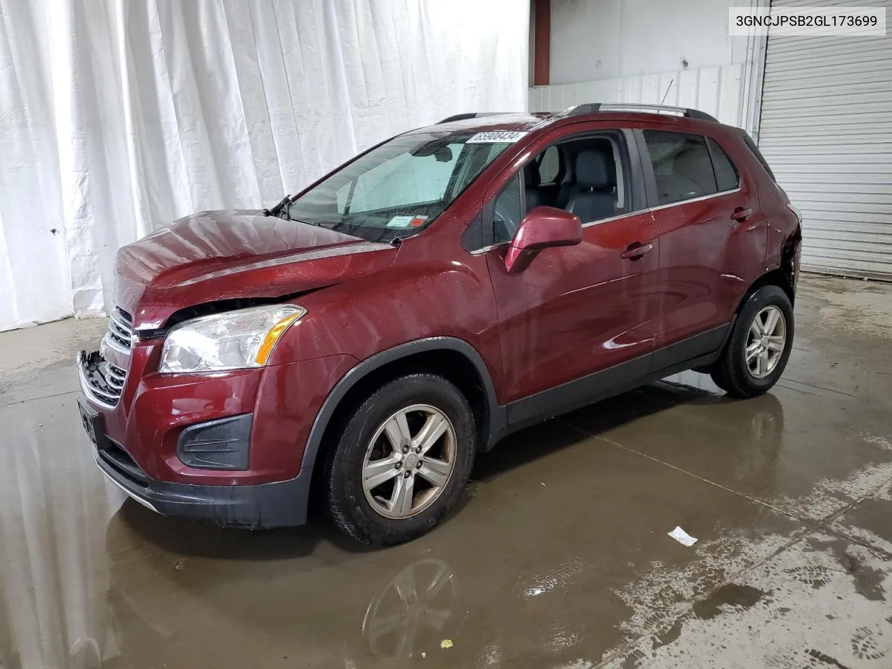 2016 Chevrolet Trax 1Lt VIN: 3GNCJPSB2GL173699 Lot: 65908434